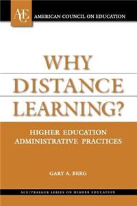 Why Distance Learning?