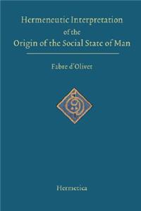 Hermeneutic Interpretation of the Origin of the Social State of Man