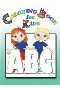 Coloring Book for Kids: ABC