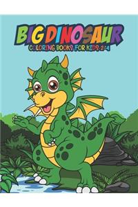Big Dinosaur Coloring Books for Kids 2-4