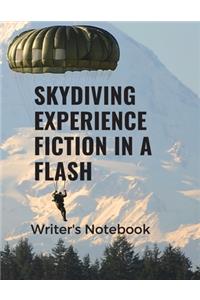 Skydiving Experience Fiction In A Flash Writer's Notebook