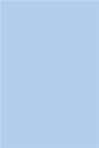Dot Grid Pastel Blue colored Bullet Journal