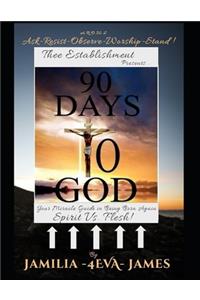 My 90 Days to GOD Prophetic Notepad