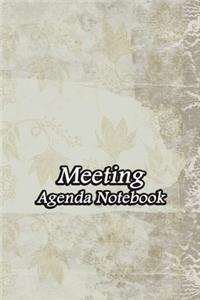 Meeting Agenda Notebook
