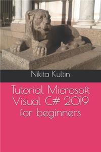 Tutorial Microsoft Visual C# 2019 for beginners