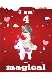 unicorn magical diary scholastic - unicorn journal i am 4 and magical