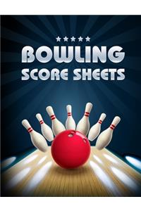 Bowling Score Sheet