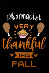 Pharmacist very thankful this fall