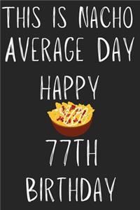 This Is Nacho Average Day Happy 77th Birthday