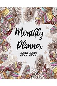 2020-2022 Monthly Planner