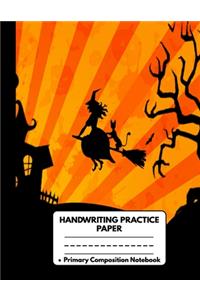 Handwriting Practice Paper Primary Composition Notebook