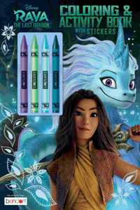 Dfa Raya Atld Coloring and Activity Book with Crayons