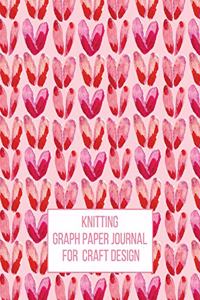 Knitting Graph Paper Journal for Craft Design