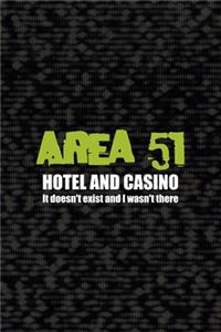 Area 51 Hotel And Casino It Doesn't Exist And I Wasn't There
