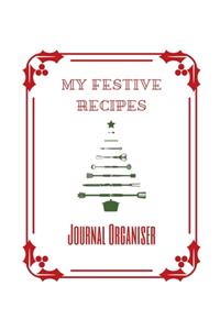 My Festive Recipes Journal Organiser