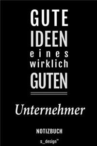 Notizbuch für Unternehmer