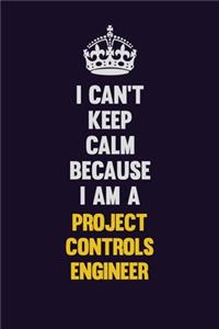 I Can't Keep Calm Because I Am A Project Controls Engineer