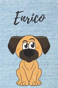 personalisiertes Notizbuch Hunde / Malbuch / Tagebuch / Journal / DIN A5 / Geschenk Enrico