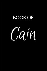 Cain Journal