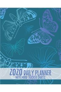 2020 Daily Planner with Mood Tracker Charts