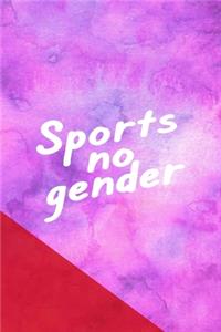 Sports No Gender