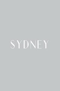 Sydney: A Decorative Book &#9474; Perfect for Stacking on Coffee Tables & Bookshelves &#9474; Customized Interior Design & Home Decor