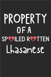 Property Of A Spoiled Rotten Lhasanese