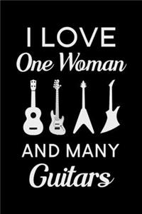 I Love One Woman and Many Guitars