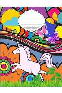 Unicorn and Butterflies Notebook