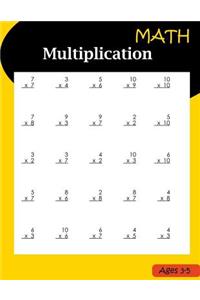 Math Multiplication Ages 3-5
