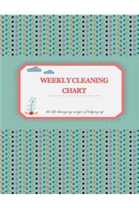 weekly cleaning chart