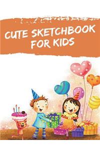 Cute Sketchbook for Kids