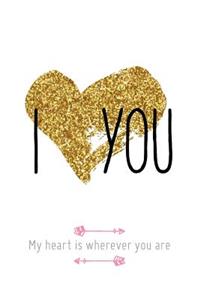 I Love You My Heart Is Wherever You Are