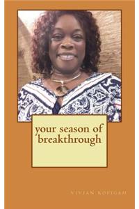 your season of breakthrough