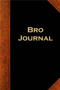 Journal For Men Bro Journal Vintage Style