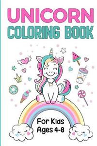 Unicorn Coloring Book