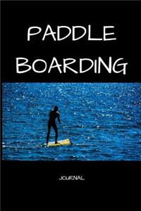 Paddle Boarding Journal