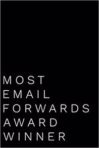 Most Email Forwards Award Winner
