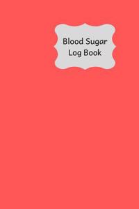 Blood Sugar Log Book