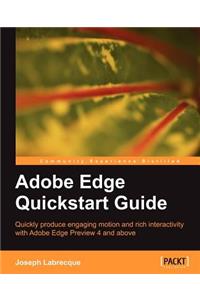 Adobe Edge QuickStart Guide