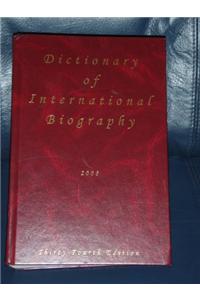 Dictionary of International Biography 2008