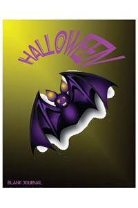 Halloween Blank Journal