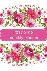 2017-2018 Monthly Planner
