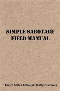 Simple Sabotage Field Manual