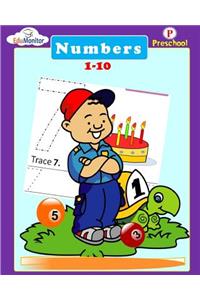 Preschool Numbers 1-10 Workbook