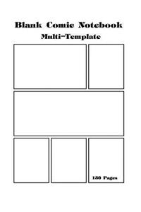 Blank Comic Notebook Multi-Template