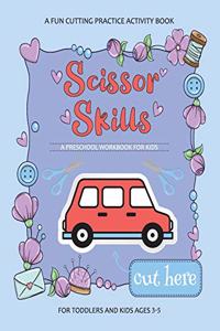 Scissor Skills Preschool Workbook for Kids