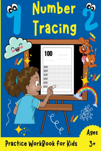 Number Tracing Book For Kids