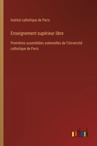 Enseignement supérieur libre