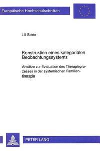 Konstruktion eines kategorialen Beobachtungssystems